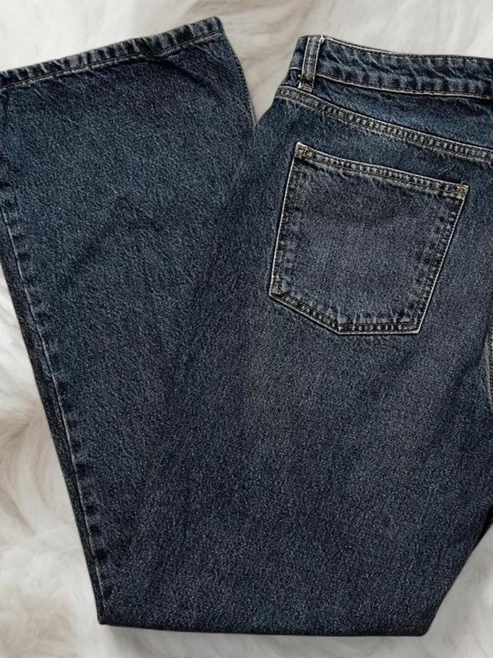 Topshop Straight Leg Dark Wash
Denim Jeans Size W32 L30 Casual Classic